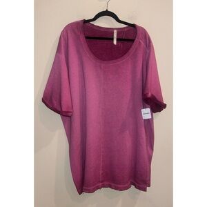 Intimately Free People Oversized Raw Hem Tunic Size Medium‎ New with Tags